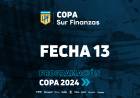La Liga Profesional de Fútbol de la AFA da a conocer la programación para la fecha 13 de la Copa Sur Finanzas