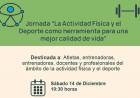Jornadas de concientización y formación para atletas, entrenadoras/es docentes y profesionales