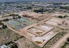 Avanza a buen ritmo la ampliación de la planta cloacal en la Comarca