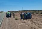 Auto vuelco en Ruta Provincial 17: no se registraron heridos