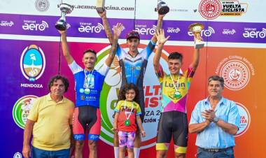 Maximiliano El "Roly" Navarrete embaló en Mendoza y se quedo con la sexta etapa