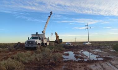 El EPAS avanza con la reparación del acueducto los barreales