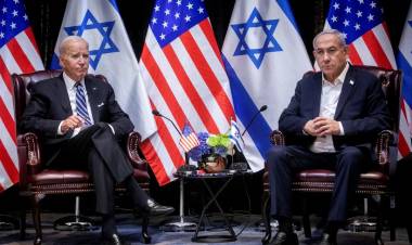 Biden habló con Netanyahu y le dijo que esta noche fue "una victoria" para Israel