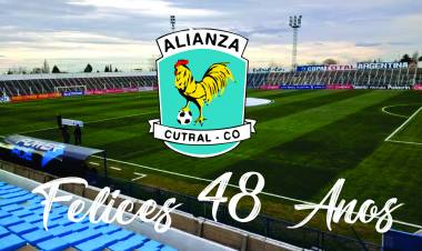 Un día como hoy Nacía el Club Alianza de Cutral Co