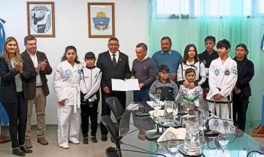 Plaza Huincul: Declararon Atletas Distinguidos a La Escuela Sudamericana de Taekwondo Tiger