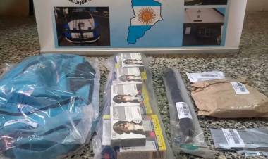 Allanamientos en el  barrio Aeroparque de la localidad de Cutral-Có 