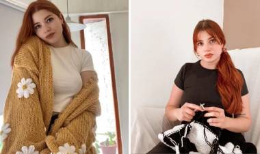 Carla arrancó su emprendimiento de tejidos con $400 y hoy le da trabajo a estudiantes, amas de casa y jubiladas