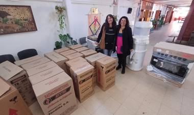 La Escuela Especial 2 de Plaza Huincul recibió los equipos de calefacción 