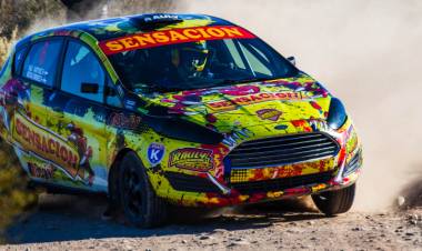 RALLY VUELTA DE LA MANZANA Primera Etapa para Martinez/Gimenez