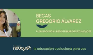 Personal de la Municipalidad de Plaza Huincul realizará inscripciones para las Becas Gregorio Álvarez