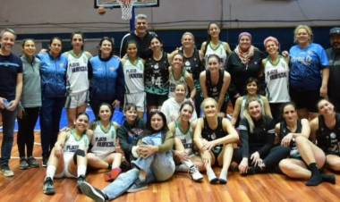 Básquet Femenino en Plaza Huincul 