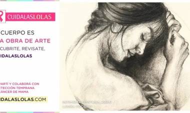 Lanzan una galería digital de arte por el mes de concientización sobre el Cáncer de mama