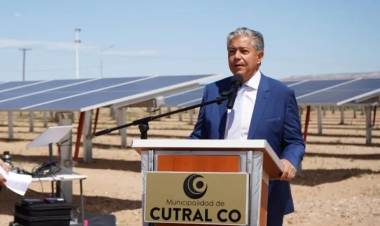 Provincia contribuirá a la ampliación del parque solar de Cutral Co