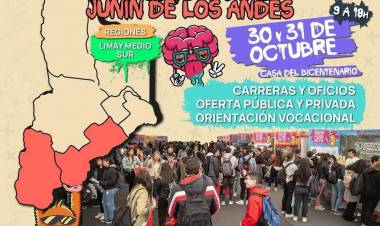 JUNIN DE LOS ANDES Comenzó la Expo Vocacional en el Sur Neuquino 