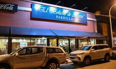 Quinchos de la AOG Patagonia. El boliche de Alberto, constelados en la chacra de Fernández Oro y el selecto restó comuflado de cafetín