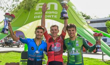 Finalizo la curta etapa de la 81° edición de la Vuelta Ciclística al Valle, gran premio Gobierno de Rio Negro.