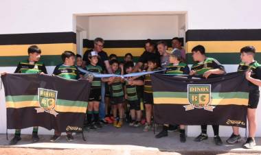 Nuevos vestuario para Dinos Rugby Club 