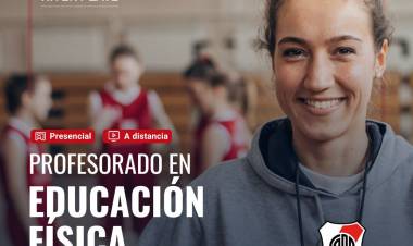 Comienzan las inscripciones del Profesorado de Educación Física de River Plate en Plaza Huincul 