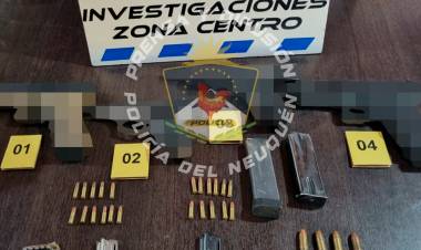 Múltiples allanamientos por amenazas calificadas