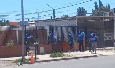 Allanaron la casa de Gloria Ruiz 