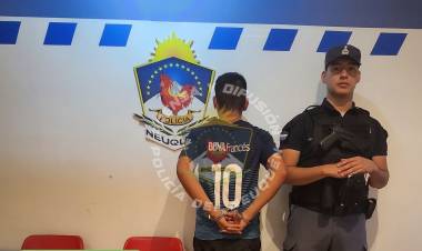 Robo frustrado en un local comercial 