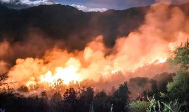 Detuvieron a tres sospechosos por los incendios en El Bolsón