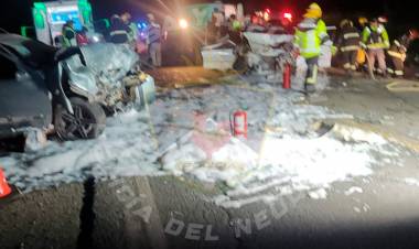 Choque frontal en San Martín de los Andes: seis personas heridas, tres en estado crítico