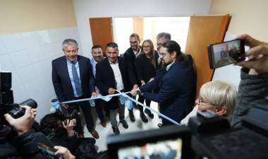 Figueroa inauguró el área de Salud Mental y anunció el Centro Integral de Atención Oncológica