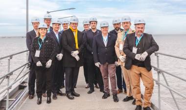 Vaca Muerta: Inauguraron en Puerto Rosales ampliación de Terminal Portuaria