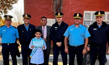 Dia de la Bandera para Íker Villar