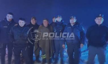  Trans intensa búsqueda, hallan sano y salvo a un hombre en el paraje Portezuelo Chico