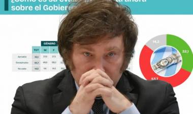 Crece la crisis de Milei: una encuesta revela que hasta sus propios votantes le sueltan la mano