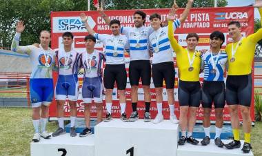 Comenzó el Campeonato Argentino de pista elite