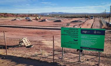 Comenzó La Obra Del Nuevo Pabellón De Máxima Seguridad En La U22 De Cutral Co