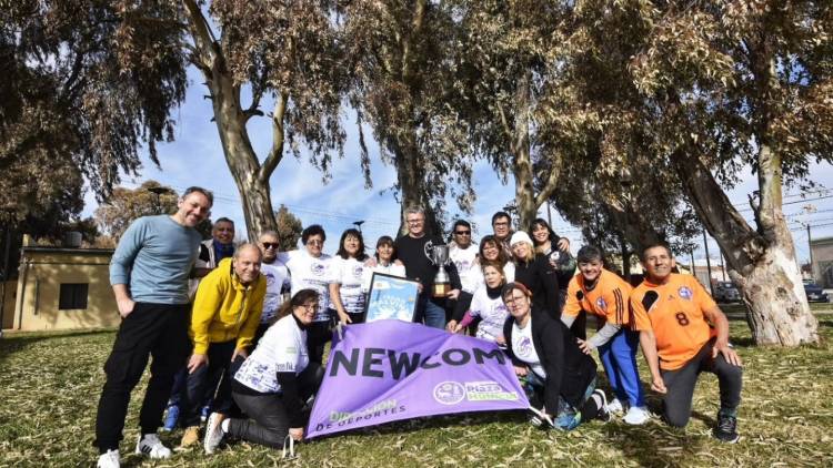 El seleccionado Argentino de Newcom + 50 se consagro campeón Sudamericano