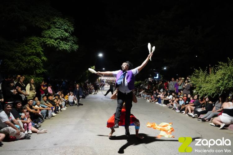 La magia de carnaval se vive a pleno en Zapala
