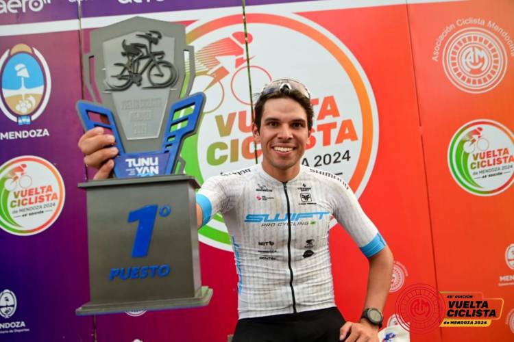 Joao Rossi, se adueñó de la tercera etapa de la 48° edición Vuelta de Mendoza 2024