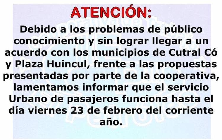 Empresa EL PETROLEO de ja de funcionar este 23 de febrero