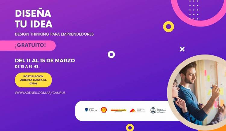 Abrió el período de postulación para el programa “Diseña tu idea”