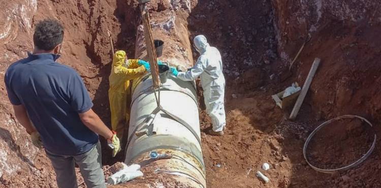 EPAS finalizó la reparación del acueducto en Cutral Có – Plaza Huincul