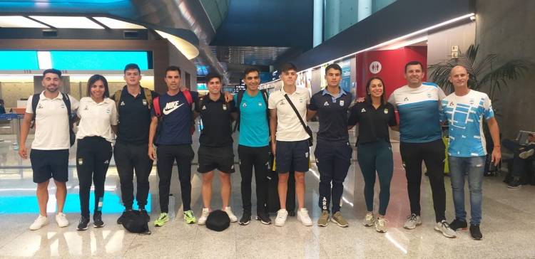 La Selección Argentina partió rumbo a USA para disputar el Campeonato Panamericano de pista