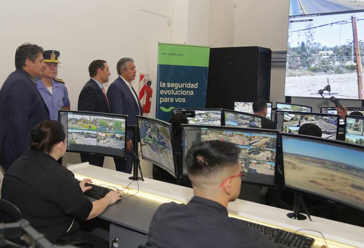 Neuquén sumó nuevas cámaras para aumentar la prevención y la seguridad