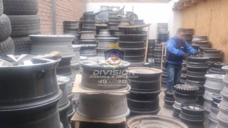 Desbarataron Banda Que Comercializaba Neumáticos Robados