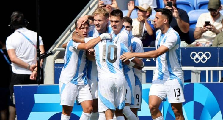 la Selección Argentina Sub 23 le ganó a Irak en la segunda fecha