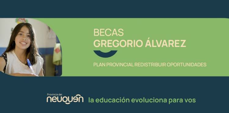 Personal de la Municipalidad de Plaza Huincul realizará inscripciones para las Becas Gregorio Álvarez