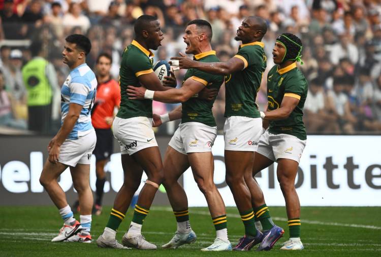 Sudáfrica es campeón del Rugby Championship. Superó 48-7 a Los Pumas en Mbombela 