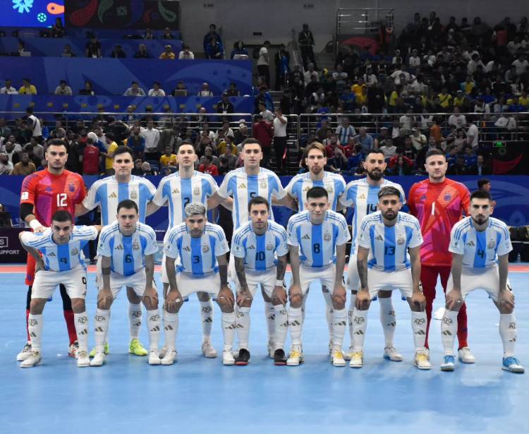 Argentina perdió contra Brasil por 2-1 la final del Mundial de futsal