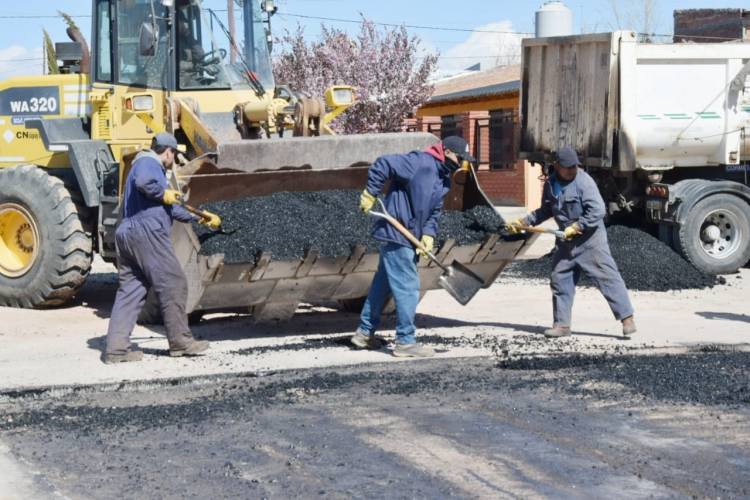 Plaza Huincul reasfaltará el barrio Central