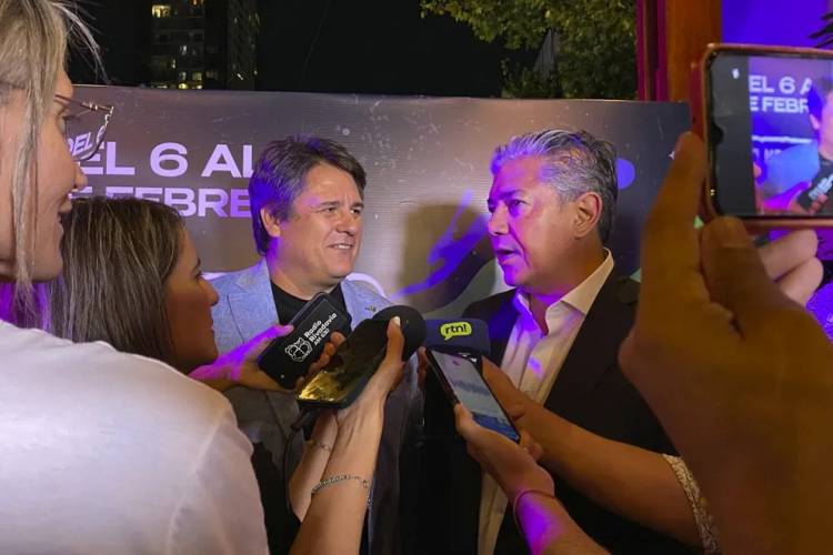 Figueroa y Gaido encabezaron la presentación de la Fiesta Nacional de la Confluencia