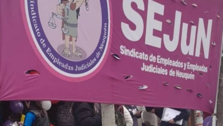 Los judiciales de Neuquén marcharán este miércoles en reclamo de un aumento salarial
